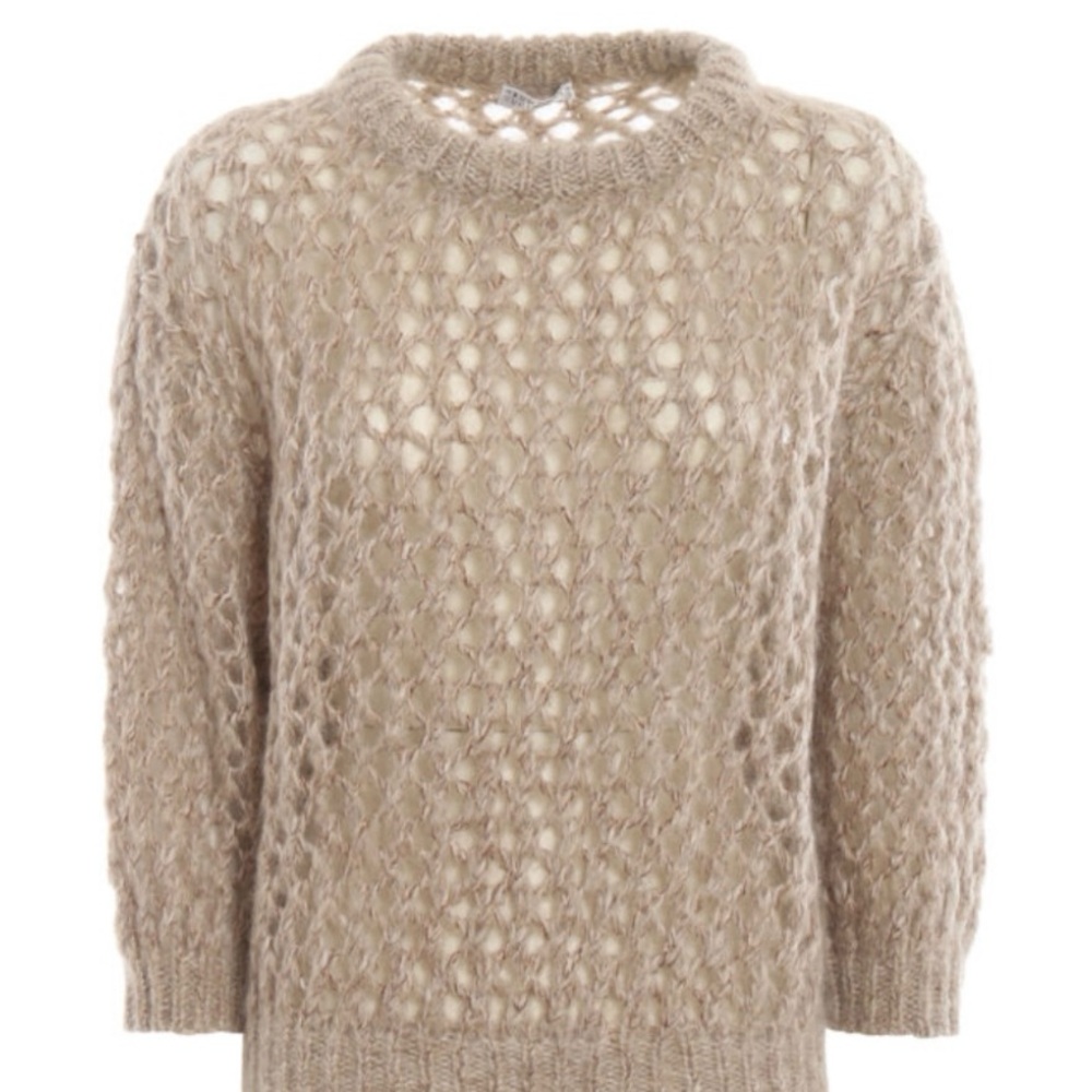 Beige Knit Sweater
